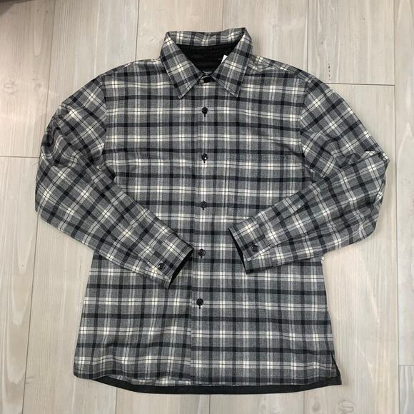 Theory Other - Theory Men's Plaid Button Down Shirt Size L